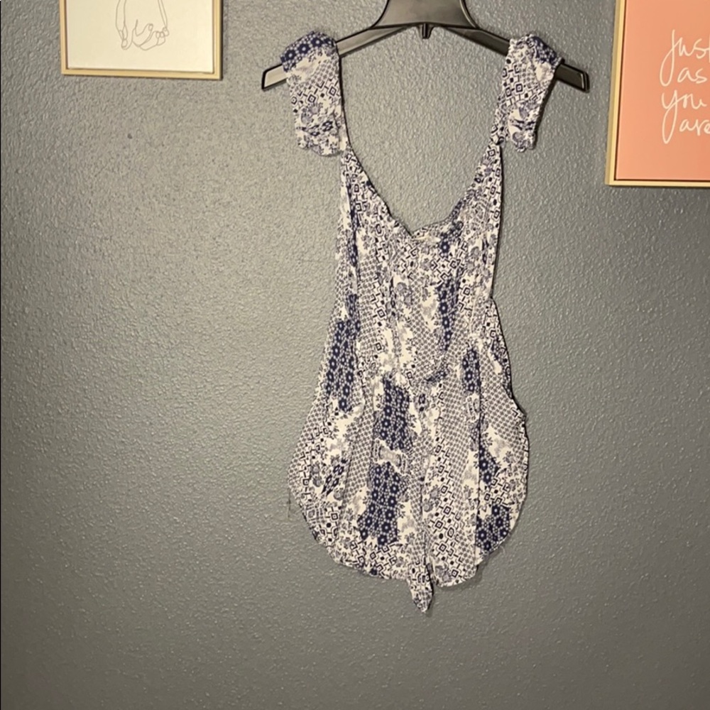 Flynn sky romper